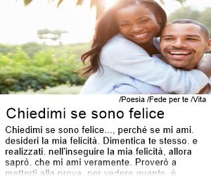 Fede per te - Chiedimi se sono felice