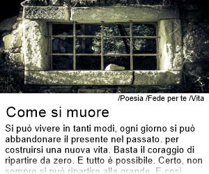 Fede per te - Come si muore