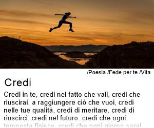 Fede per te - Credi