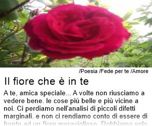 Fede per te - Il fiore che è in te