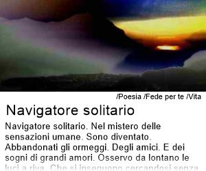 Fede per te - Navigatore solitario