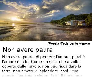 Fede per te - Non avere paura