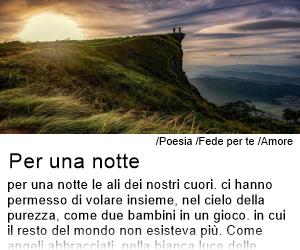 Fede per te - Per una notte