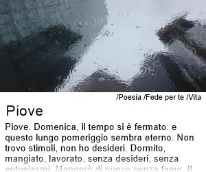 Fede per te - Piove